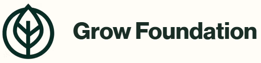 Grow Foundation logo. Hyperlink goes to the foundations home page